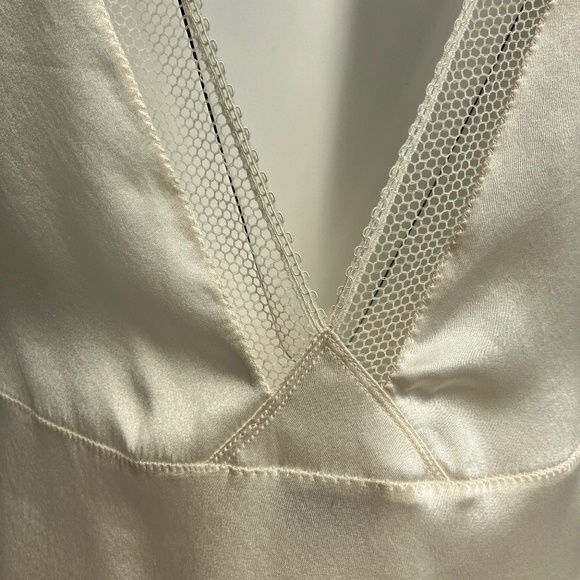 ERES Paris Silk white blouse NEW size 8 US - Picture 9 of 10